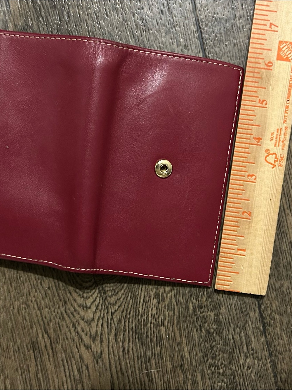Dooney & Bourke Pink Leather Wallet - Classic Red - Picture 2 of 7